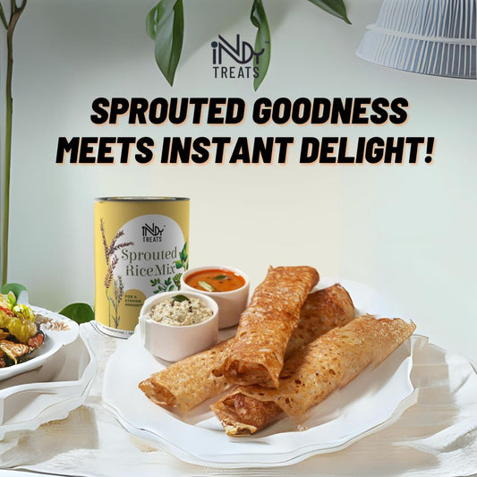 Wholesome Ragi Rava Dosa: A Low-GI South Indian Breakfast That’s Quick, Filling & Nutritious